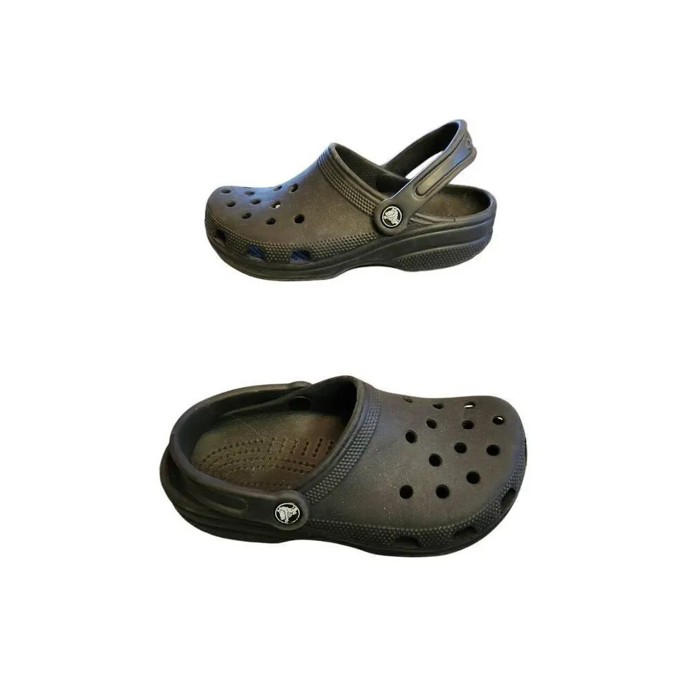 Crocs Slip On Clogs Gray Unisex Mens Size 4 Womens 6